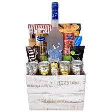 grey goose gift basket chagne life