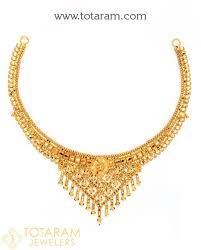 22k gold necklace for women 235