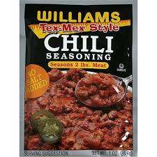 williams tex mex style chili seasoning