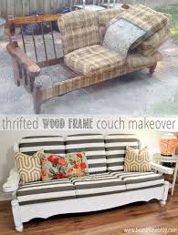 my couch baby couch makeover wood