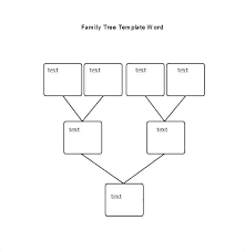 Free Printable Blank Family Tree Charts Online Ancestry Template Easy