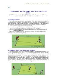 drills for hitting the ball pages 335