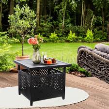 Outdoor Small Side Table Base Stand