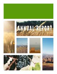 Free Annual Report Templates Examples 6 Design Template