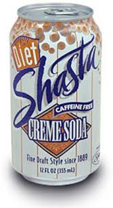 shasta t cream soda cans nutrition