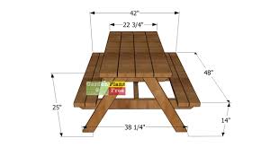 Picnic Table Free Diy Plans