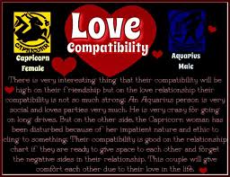 Love Compatibility Capricorn Female Aquarius Male