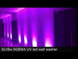 6in1 wireless dmx led wall washer