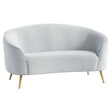 Curved Loveseat Teen Sofa Pottery