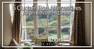 5 Curtain Rod Alternatives For An