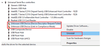 usb device is not recognized on a razer