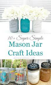 10 Super Simple Mason Jar Crafts Mom