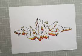 The depth (or back) of the letter will be angled away towards the left vanish point. How To Draw Graffiti For Beginners Graffiti Empire