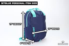 jetblue personal item backpacks