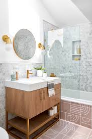 47 Modern Bathroom Backsplash Sleek