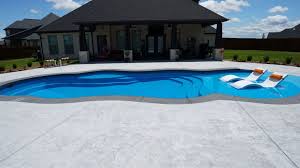 Sandal Beach Entry Fiberglass Pool