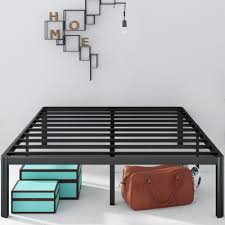 Obviously, you should get one that is the same size as your mattress if you want it to be effective. Zinus Van 16 Inch Metal Platform Bed Frame With Steel Slat Support Mattress Foundation King Buy Online In Bahamas At Bahamas Desertcart Com Productid 43636324