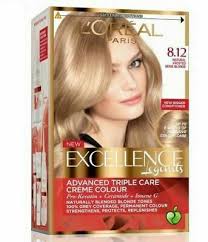 Blonde hair shades beige blonde white blonde hair blonde hair with color highlights for explore the fantastic shades of beige blonde hair colors for long hair to show off in current year. L Oreal Excellence Permanent Hair Color Creme 8 12 Natural Frosted Beige Blond Ebay