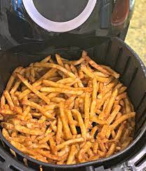 air fryer frozen french fries the