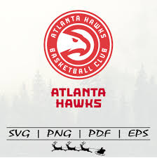 The hawks compete in the national basketball association (nba). Atlanta Hawks Logo And Name Svg Bundle Svg Portal