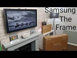 Samsung Frame Tv Unboxing Setup Demo