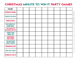 Candy cane games for christmas party. Minute To Win It Christmas Games For All Ages Happiness Is Homemade