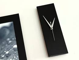 Minimalist Modern Wall Clock Rectangle