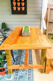 25 free diy outdoor table plans and