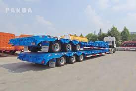 lowbed truck semi trailer manufacturers