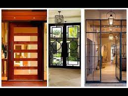 Modern Wooden And Glass Door Designs