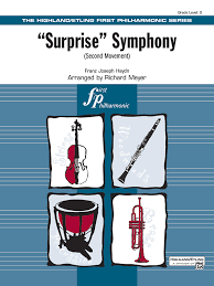 Surprise symphony (opus 94 in g major, 2nd movement, andante) composer: Surprise Symphony Full Orchestra Conductor Score Parts Franz Joseph Haydn