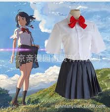 Full english subbed at gogoanime. Japanese Anime Makoto Shinkai Movie Your Name Cosplay Costumes Miyamizu Mitsuha Tachibana Taki Cosplay Costumes School Uniform Movie Tv Costumes Aliexpress
