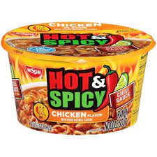 Hot And Spicy Chicken Cup Noodles gambar png