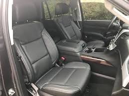 Black Leather Seat Covers Kit