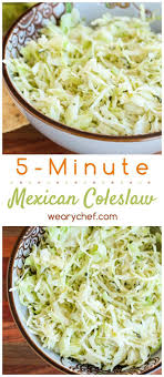 mexican coleslaw in 5 minutes the