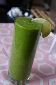 tropical island green smoothie yummy