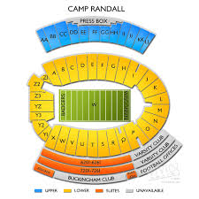 Camp Randall Football Seating Chart Camp Randall Stadium
