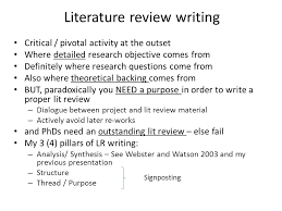 Literature Review Process with Mendeley and Synthesis Matrix     