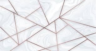 marble and rose gold geometric wallpaper