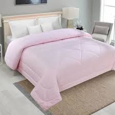 Soft Fabric Pink Double Bed Quilt Size