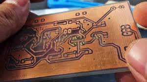 diy double sided pcb with vias best