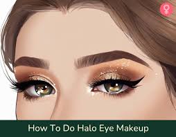 how to do halo eye makeup