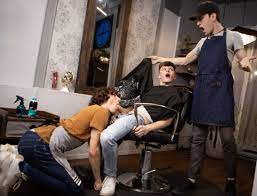 Today In People Having Gay Sex In Front Of Their Barbers: Big-Dicked Twink Jake  Preston Fucks Cristiano Bareback | STR8UPGAYPORN