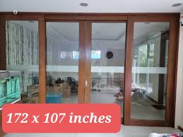 Sliding Glass Door With Wood Frame