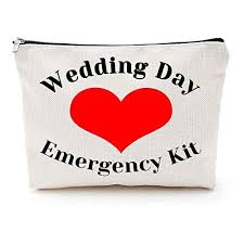 wedding day emergency kit makeup bag