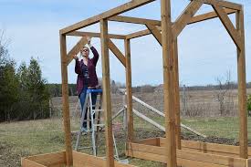 How To Make A Diy Vegetable Arbor The
