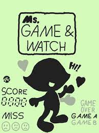 Ms game and watch