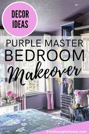 purple bedroom decorating ideas create