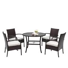 Synthetic Wicker Patio Dining Set