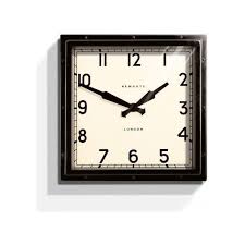 Newgate Quad Black Wall Clock By Home